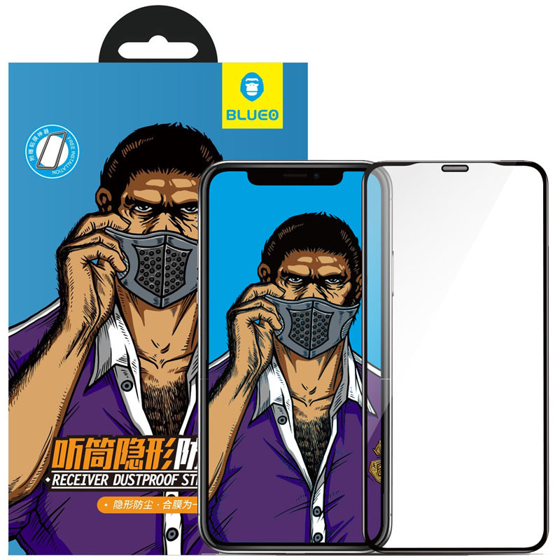 

Захисне 3D скло Blueo Dustproof Stealth на Apple iPhone 12 Pro Max (6.7") (Чорний) 1215492