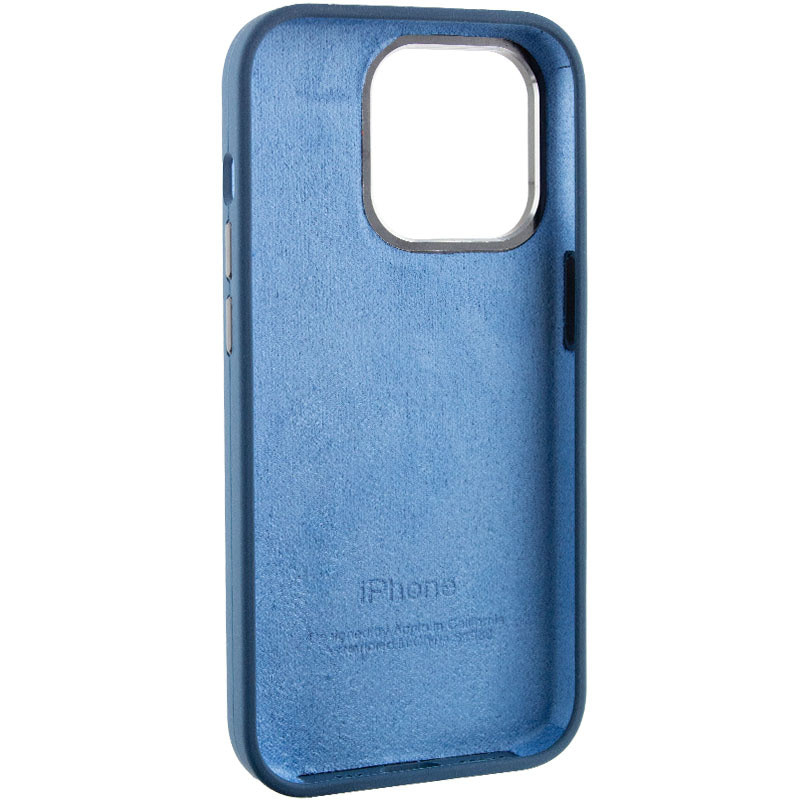 Замовити Чохол Silicone Case Metal Buttons (AA) на Apple iPhone 14 Pro (6.1") (Синій / Navy blue) на vchehle.ua