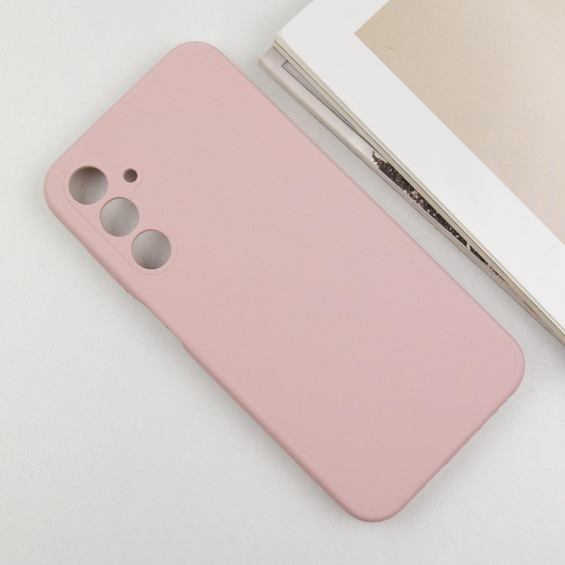 Фото Чехол Silicone Cover Lakshmi Full Camera (AA) для Samsung Galaxy M35 5G (Розовый / Pink Sand) в магазине vchehle.ua