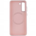 Фото TPU чохол Bonbon Metal Style with Magnetic safe на Samsung Galaxy S22 (Рожевий / Light Pink) в маназині vchehle.ua