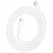 Фото Дата кабель Hoco X93 Force Type-C to Type-C 60W (1m) (White) на vchehle.ua