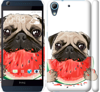 

Чехол Мопс и арбуз для HTC Desire 628 Dual Sim 843542