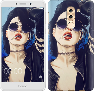 

Чехол Девушка на стиле для Huawei Honor 6X 643936