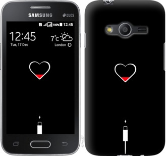 

Чехол Подзарядка сердца для Samsung Galaxy Ace 4 G313 721126