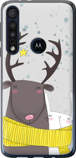 

Чохол Лось і зайчик на Motorola One Macro 1661957