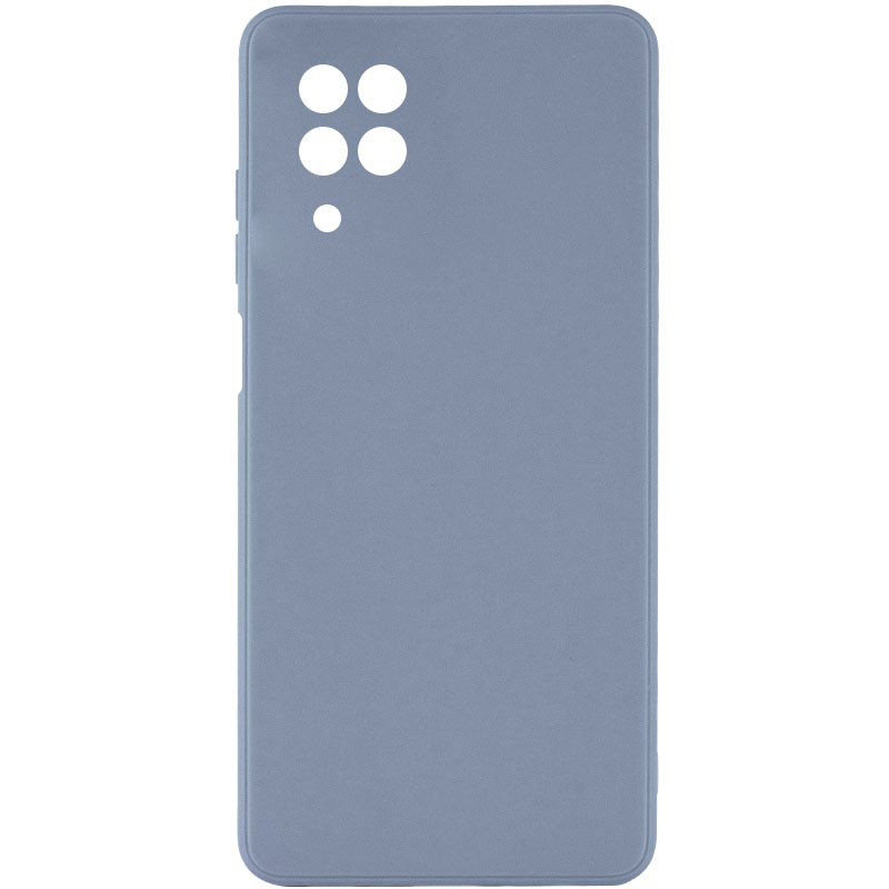 Силиконовый чехол Candy Full Camera для Samsung Galaxy M53 5G (Серый / Smoky Gray)