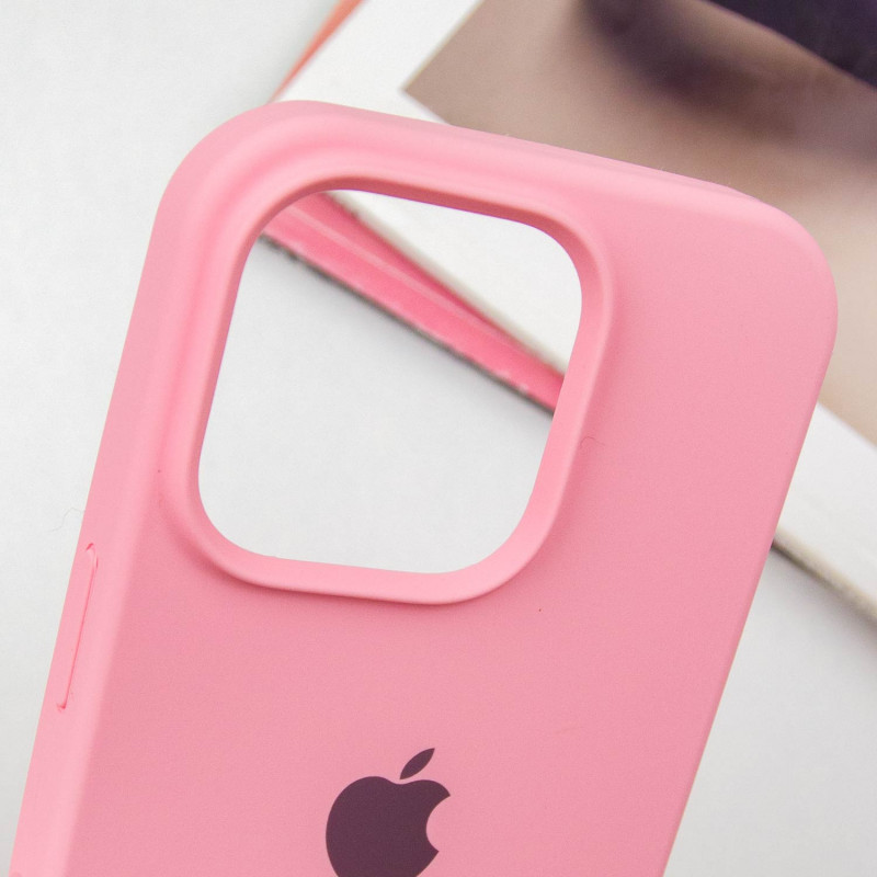 Фото Чохол Silicone Case Full Protective (AA) на Apple iPhone 15 Pro Max (6.7") (Рожевий / Light pink) в маназині vchehle.ua