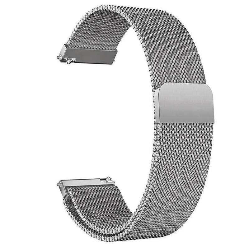 Ремешок Milanese Loop для Smart Watch 20mm (Silver)