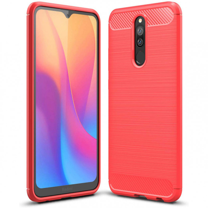 

TPU чехол iPaky Slim Series для Xiaomi Redmi 8a (Красный) 871282