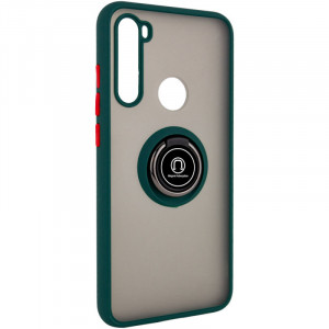 TPU+PC чехол Deen ColorEdgingRing for Magnet для Xiaomi Redmi Note 8T