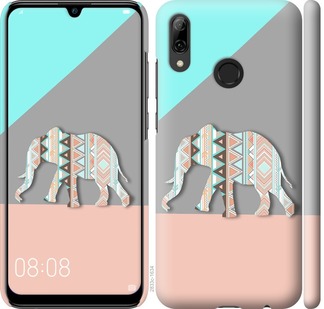 

Чехол Узорчатый слон для Huawei P Smart 2019 698854