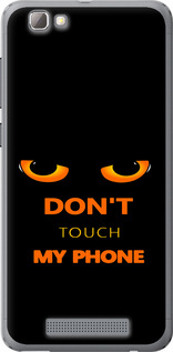 Чохол Don't touch the phone на ZTE A610