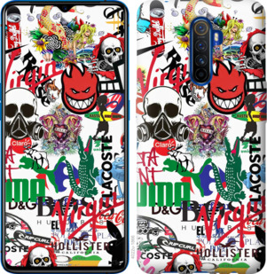 

Чехол Many different logos для Realme X2 Pro 917262