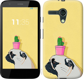 

Чохол Мопс з кактусом на Motorola Moto G 795862