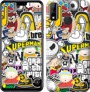 

Чехол Popular logos для Huawei Y8s 935858