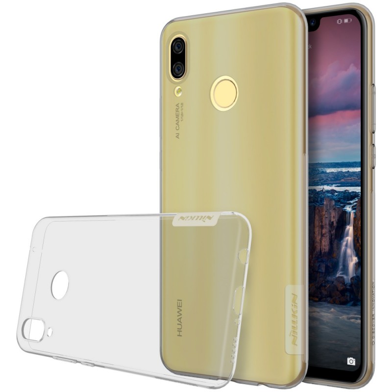 

TPU чохол Nillkin Nature Series на Huawei Nova 3 (Сірий (прозорий)) 660597