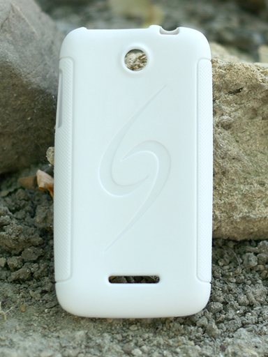 TPU S чехол для Lenovo A370E (Белый (soft-touch))