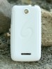 TPU S чехол для Lenovo A370E (Белый (soft-touch))