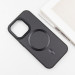 Фото Кожаный чехол SnapCase with Magnetic Safe для Apple iPhone 15 Pro (6.1") (Black) в магазине vchehle.ua