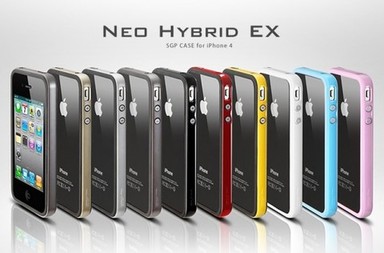 # Бампер SGP Neo Hybrid EX для iPhone 4 (+ пленка)