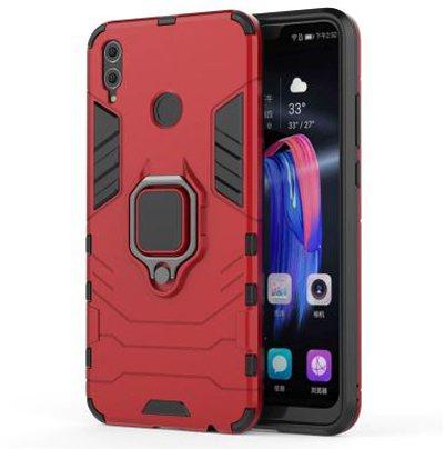 

Ударостійкий чохол Transformer Ring for Magnet на Huawei Honor 8X Max (Червоний / Dante Red) 665675