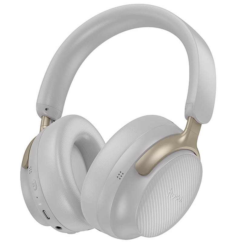 Фото Накладні бездротові навушники Hoco W53 Plus Tone ANC (Gray) на vchehle.ua