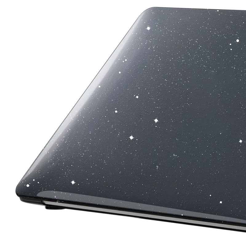Фото Чехол-накладка Glitter для Apple MacBook Air 13.3'' (A1932/A2179/A2337) (Черный) на vchehle.ua