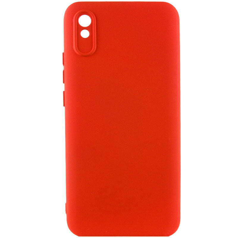Чохол TPU GETMAN Liquid Silk Full Camera на Xiaomi Redmi 9A (Червоний / Red)