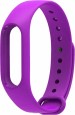 Силиконовый ремешок для Xiaomi Mi Band 3/4 (Фиолетовый)