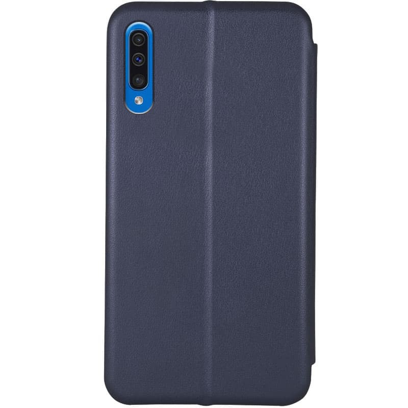 Фото Шкіряний чохол (книжка) Classy на Samsung Galaxy A50 (A505F) / A50s / A30s (Темно-синій) на vchehle.ua