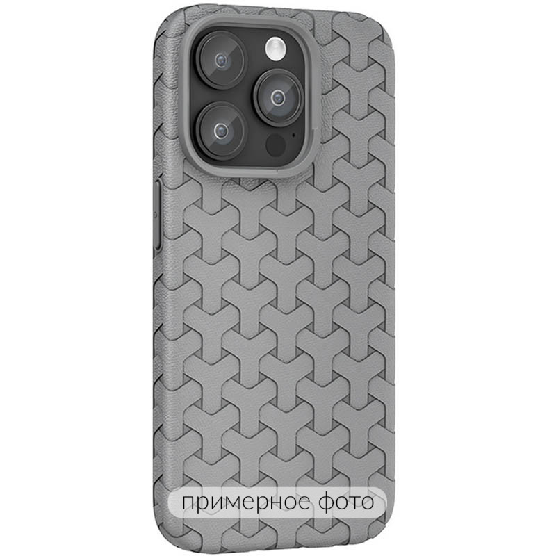 Чохол TPU Weaving на Apple iPhone 13 / 14 (6.1") (Grey)