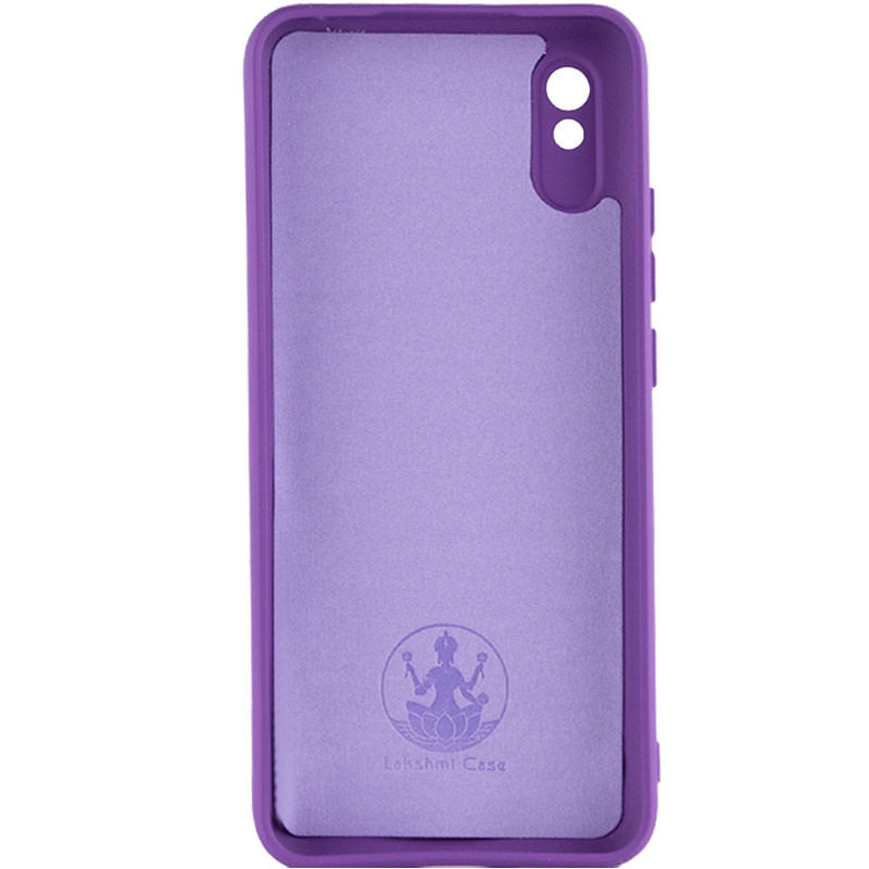 Фото Чехол Silicone Cover Lakshmi Full Camera (A) для Xiaomi Redmi 9A (Фиолетовый / Purple) на vchehle.ua