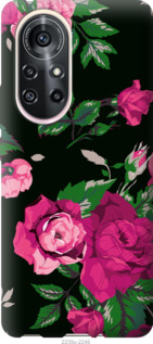 

Чохол Троянди на чорному тлі на Huawei Nova 8 Pro 1177182