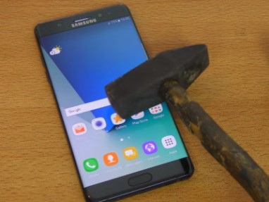 Samsung Galaxy Note 7, Samsung Galaxy S7 и Apple iPhone 6S - подвергли тестам на 