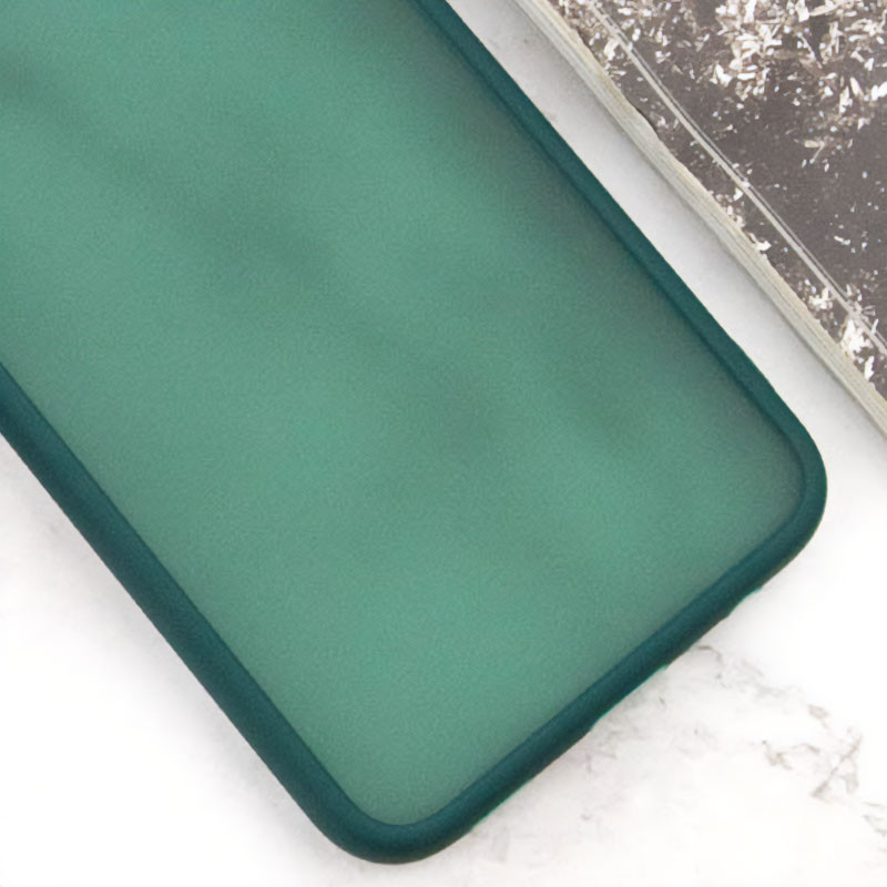 Фото Чехол TPU+PC Lyon Frosted для Xiaomi Redmi Note 9s / Note 9 Pro / Note 9 Pro Max (Green) на vchehle.ua