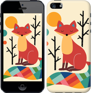 

Чехол Rainbow fox для iPhone 5S 576747
