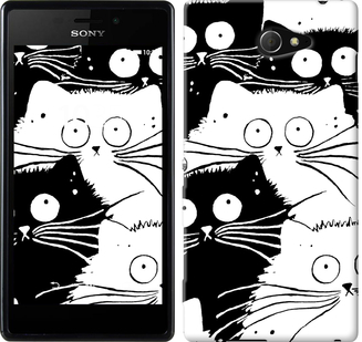 

Чехол Коты v2 для Sony Xperia M2 D2305 285516