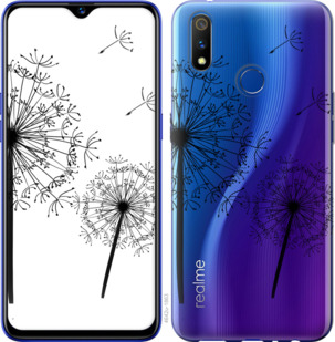 

Чехол Одуванчики для Realme 3 Pro 919209