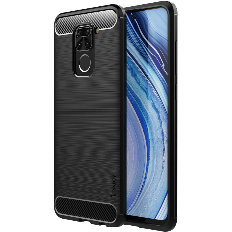 

TPU чохол iPaky Slim Series на Xiaomi Redmi Note 9 (Чорний) 906359