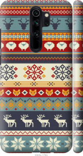 

Чехол Рождественский орнамент для Xiaomi Redmi Note 8 Pro 955904
