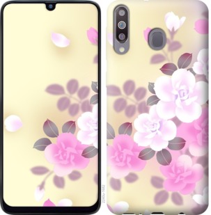 

Чехол Японские цветы для Samsung Galaxy M30 764559