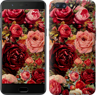 

Чехол Цветущие розы для OnePlus 5 629397