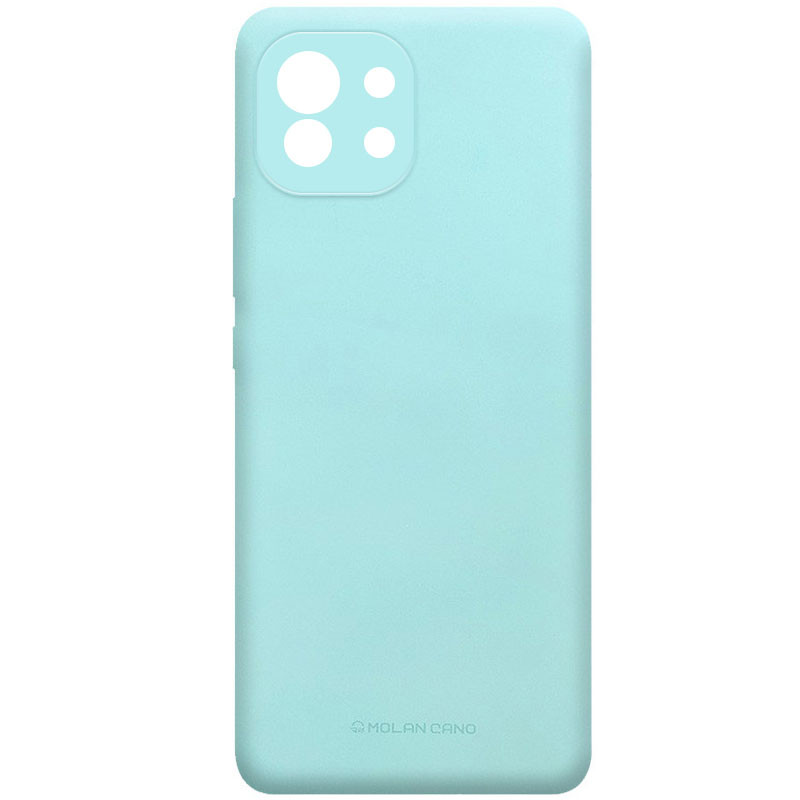 

TPU чохол Molan Cano Smooth на Xiaomi Mi 11 (Бірюзовий) 1104632