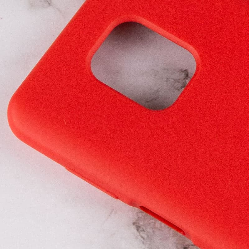 Купить Чехол Silicone Cover Full Protective (AA) для Xiaomi Redmi Note 9s / Note 9 Pro / Note 9 Pro Max (Красный / Red) на vchehle.ua