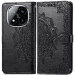 Фото Шкіряний чохол-книжка Art Case з візитницею на Xiaomi Redmi Note 14 Pro 4G (Чорний) в маназині vchehle.ua