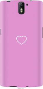 Чехол Сердце 2 для OnePlus 1