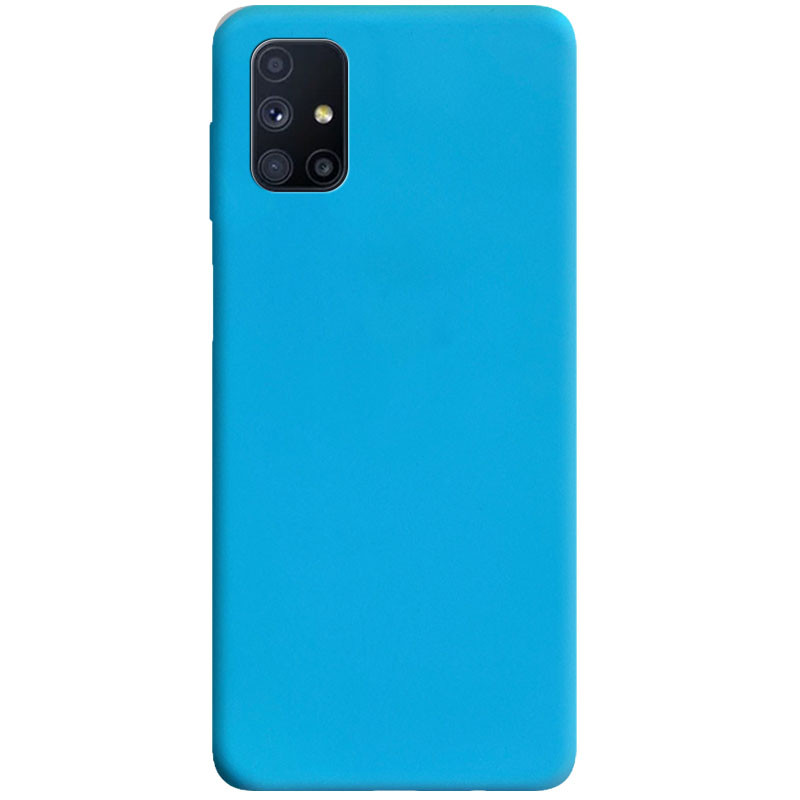 

Силіконовий чохол Candy на Samsung Galaxy M51 (Блакитний) 1067343
