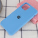 Фото Чехол Silicone Case (AA) для Apple iPhone 11 Pro Max (6.5") (Голубой / Cornflower) на vchehle.ua