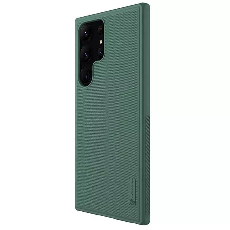 Фото Чехол Nillkin Matte Pro для Samsung Galaxy S23 Ultra (Зеленый / Deep Green) в магазине vchehle.ua