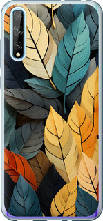

Чехол Кольорове листя для Huawei P Smart S 1629960